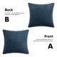 thumbnail image 5 of 2 Packs de Fundas de Almohada Decorativas Bohemias para Sofá, Cama, Decoración Del Hogar, 18x18 Pulgadas, Azul, 5 of 6