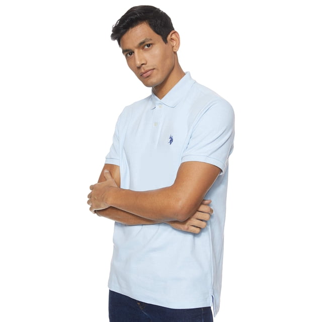 Remera Polo U.S. Polo Assn. Tahoe Blue Heather M