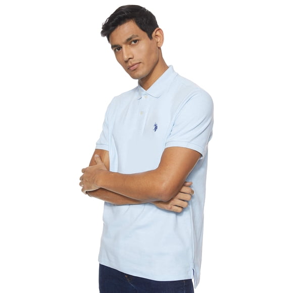 Remera Polo U.S. Polo Assn. Tahoe Blue Heather M