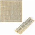 thumbnail image 1 of 2-Pack Bamboo Sushi Mat 9x9 Inch Flat Rolling Tool for Sushi Preparation, 1 of 5