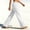 c01White, variant on LNWUY Linen Pants for Women Summer Lounge Pants High Waisted Straight Leg Trouser with Pockets Beach Vacation Clothes Gray XXL