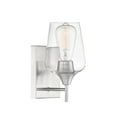 thumbnail image 3 of Elegant Octave Satin Nickel Wall Sconce, 3 of 6