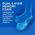 thumbnail image 3 of Dr. Scholl's® Cushy Comfort with Memory Foam Insoles, Unisex, Men's Shoe Size 7-13 Women's 5-10, 3 of 5
