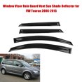 thumbnail image 1 of 4PCS Car Window Deflector Visor Shade Sun Guard for Volkswagen Touran 2006-2015, 1 of 6