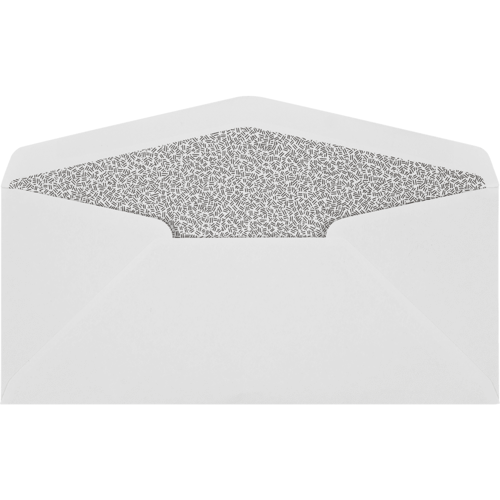 LUXPaper #10 Regular Envelopes, 4 1/8 x 9 1/2, White, 1000/Pack
