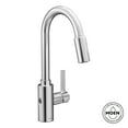 thumbnail image 3 of Moen 7882EW Genta Lx 1.5 GPM Single Hole Pull Down Kitchen Faucet - Spot Resist Stainless, 3 of 7