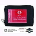 thumbnail image 3 of Marshal Leather RFID Identity Safe Double Zippered Accordion Wallet, 3 of 16