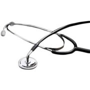 Dukal Bowles Stethoscopes Black Stethoscopes for Blood Pressure Readings 22 PVC Pack of 10
