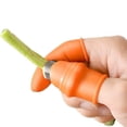 thumbnail image 1 of Juego de cuchillos de silicona para el pulgar, herramientas de jardín portátiles para recoger frutas y verduras, plantas en macetas, 2 uds., 1 of 5