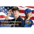 thumbnail image 6 of 250 Year American Anniversary Hat, Official USA 250th Anniversary Merchandise Baseball Cap, Patriotic Theme Commemorative Unisex Cap Multiple Styles, 6 of 6