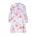 thumbnail image 2 of Ovzne Robes pour Femmes 2025 Robe de Plage Robe Longue à Manches Longues à Cordon Imprimé Floral Robe Ample Grande Taille Robe Manches Longues Imprimée Liquidation, 2 of 5