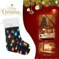 thumbnail image 4 of Christmas Lamp Light Post Christmas Stockings Xmas Stocking for Family Holiday Season Party Decorations, 4 of 8