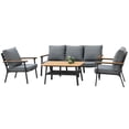 thumbnail image 1 of Monaco Conversation Set - 4 Piece, 1 of 2
