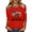 Red-C-30309aa, variant on Trgacdwlo 1776-2026 250th Anniversary Women's Shirt Quarter Sleeve Womens 4th of July Tops Freedom Color Block Womens T Shirts