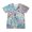 Blue, variant on Odeerbi Baby Girls Boys Clothes Baby Outfits Shirts Sets Fashion Short Sleeve Gradient Print Tops Child Crewneck Casual Loose Tshirt