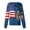 Dark Blue, variant on Oversize 250th Anniversary United States Shirts for Women Long Sleeve Round Neck United States Flag Button Shirt Anniversary United States Shirt Fashion Spring Shirt,Pink(XL)
