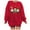 Red, variant on Towmus Christmas Sweaters for Women Funny Festive Womens Christmas Old Men Sweaters Loose Fit Cute Winter Long Sleeve Tops Casual Pullover Shirts