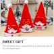thumbnail image 3 of Injueey Gorro de Navidad para niños, gorros de invierno, accesorios para fiestas, adornos de felpa de diseño para niños, accesorios para Kits de decoración para fiestas Marco de cristal negro Injueey HA069653-02, 3 of 6