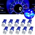 thumbnail image 4 of ECCPP 10x Instrument Cluster Dash Panel Lights T10-5-5050-SMD-Blue W5W 147 152 158 159 161 168 184 192 193 259 280 285 447 464 501 555 558 585 655 656 657 1250 1251 1252 2450 2652 2921 2825 PC 175, 4 of 4
