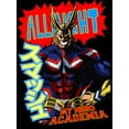 thumbnail image 2 of My Hero Academia Anime Plus Ultra Character Men's Black Graphic Tee - M, 2 of 4