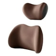 thumbnail image 1 of Guardoinrt 2 Pcs Appui-Tête de Voiture Coussin de Soutien Lombaire Coussin de Soutien Offre un Coussin de Soutien Lombaire Appui-Tête de Voiture Assise Confortable, 1 of 6