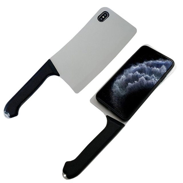 Kitchen Knife Shape Anti Scratch Phone Case Cover for XS Max 11 Pro Max