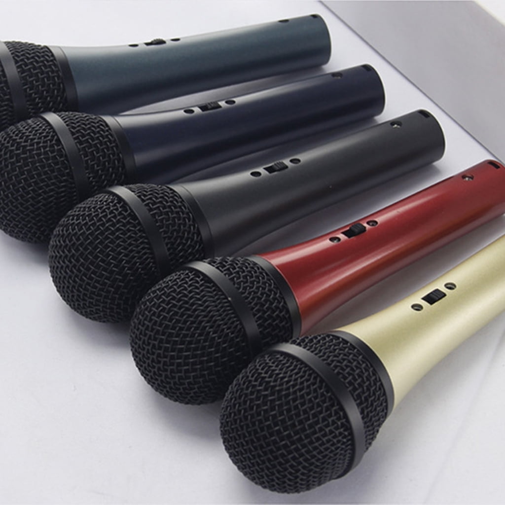 XLR Corded Vocal Microphone Dynamic Supercardioid Mic for Singing Karaoke Public Speaking Includes 300cm Long Cable