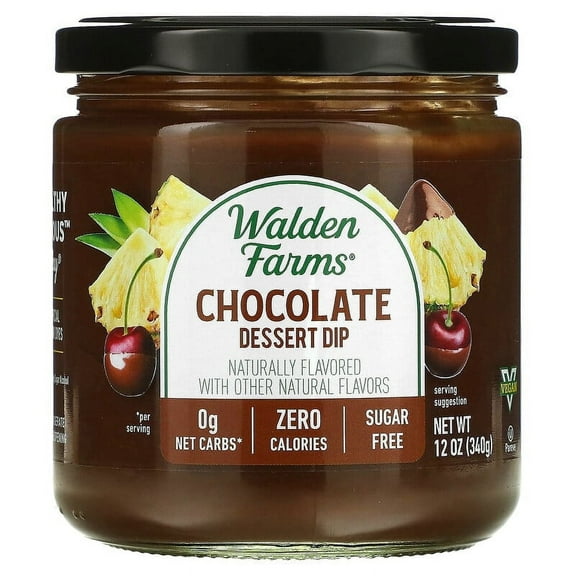 Walden Farms Calorie Free Dip Chocolate 12 fl oz Pack of 2
