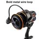 thumbnail image 4 of Carrete Pesca Spinning Metal 5 9/1 Relación Engranaje Accesorios, 4 of 9