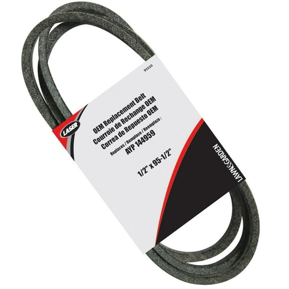 Courroie de plate-forme Laser, de 12,7 mm (1/2 po) x 242,5 cm (95 1/2 po)