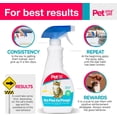 thumbnail image 4 of Pet Your Pet No Pee No Poop Cat Potty Training Spray, 16 fl oz – Safe & Non-Toxic for Kittens & Cats, Outdoor, 4 of 9