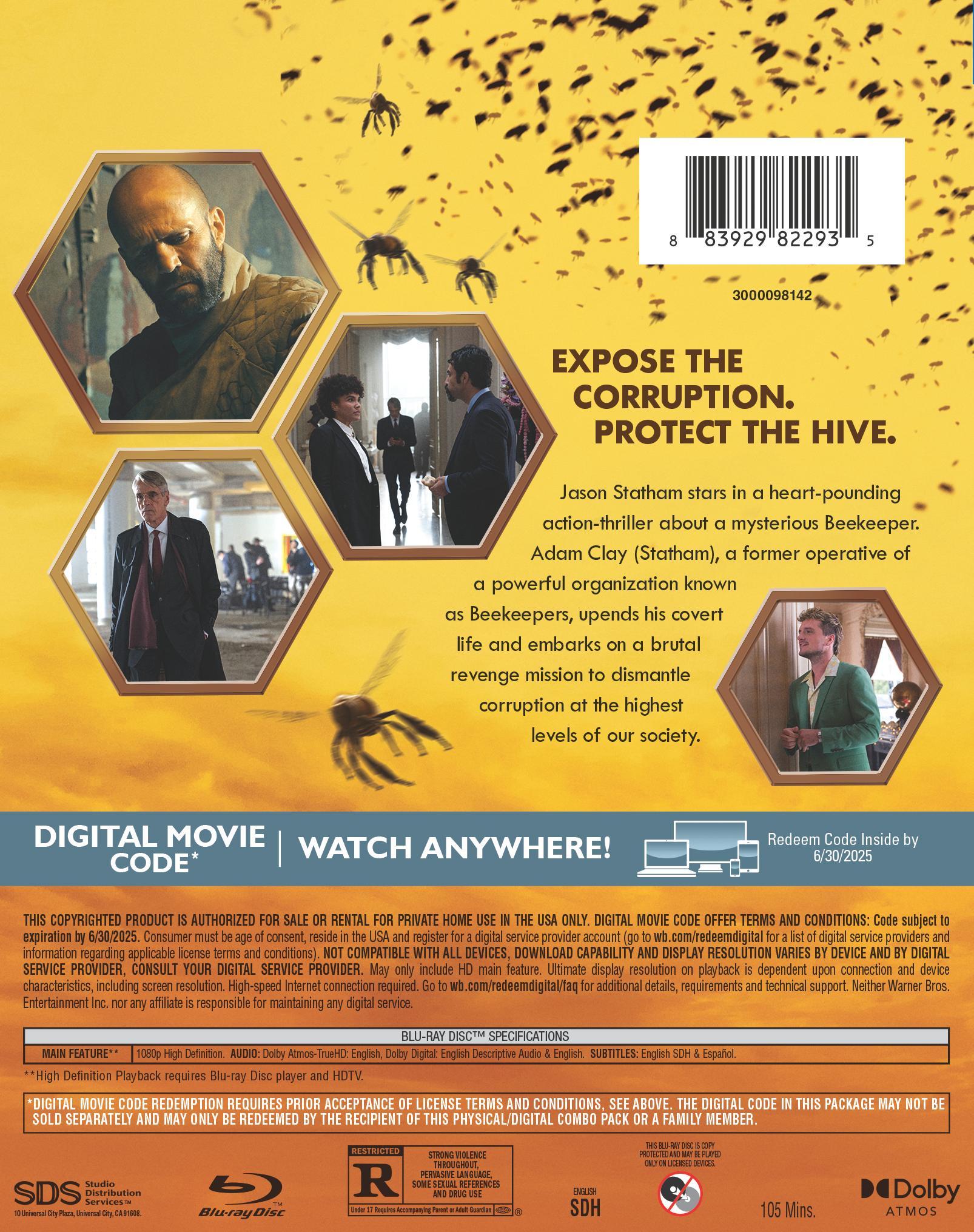 The Beekeeper (Blu-ray + Digital Copy) - image 3 of 3