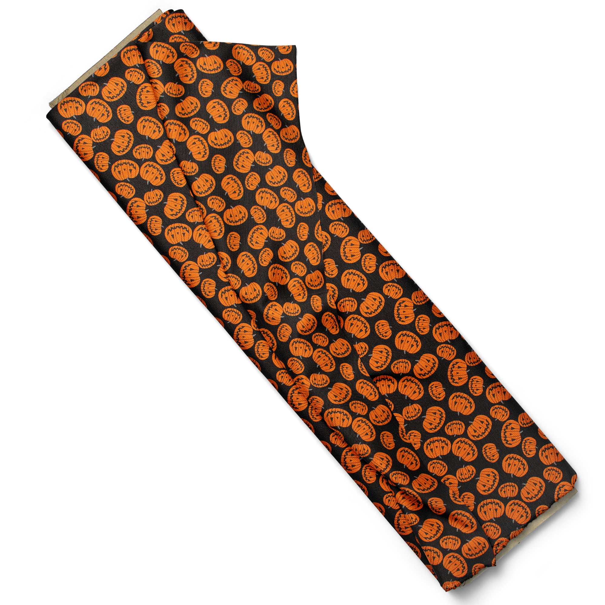 Create It 42" Cotton Halloween Jack -O- Lantern Sewing & Craft Fabric