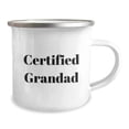 thumbnail image 2 of Funny Grandad Gifts for Graduation - Camping Mug for Men, Funny Quote from Certified Grandad, Gifts from Family - Gifts for Grandad, 2 of 4