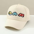thumbnail image 2 of oqasdz Boys Hat Children Baseball Cap Summer Cartoon Prints Caps Car Girls Trucker Kids Sunhat, Size 2-8 Years, 2 of 3