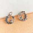 thumbnail image 4 of QQTDFG Sterling Silver 925 Lovely Rabbit Charm Pendant A5298-1 piece, 4 of 8
