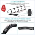 thumbnail image 3 of Bed Ladder Assist Strap，Pull Up Assist Device with 5 Handle Straps,Rope Ladder for Elderly, Senior, Pregnant, Handicap（3m）, 3 of 5