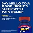 thumbnail image 5 of Aleve PM Naproxen Sodium Pain Reliever & Sleep Aid , Easy Open Caplets, 80 Count, 5 of 9