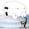 thumbnail image 1 of Correa Ajustable para La Cubierta Del Buscador de Peces, Compatible con Pantallas de hasta 18 Pulgadas para Asegurar Las Cubiertas de Los Gráficos, Pa Blanco, 1 of 8