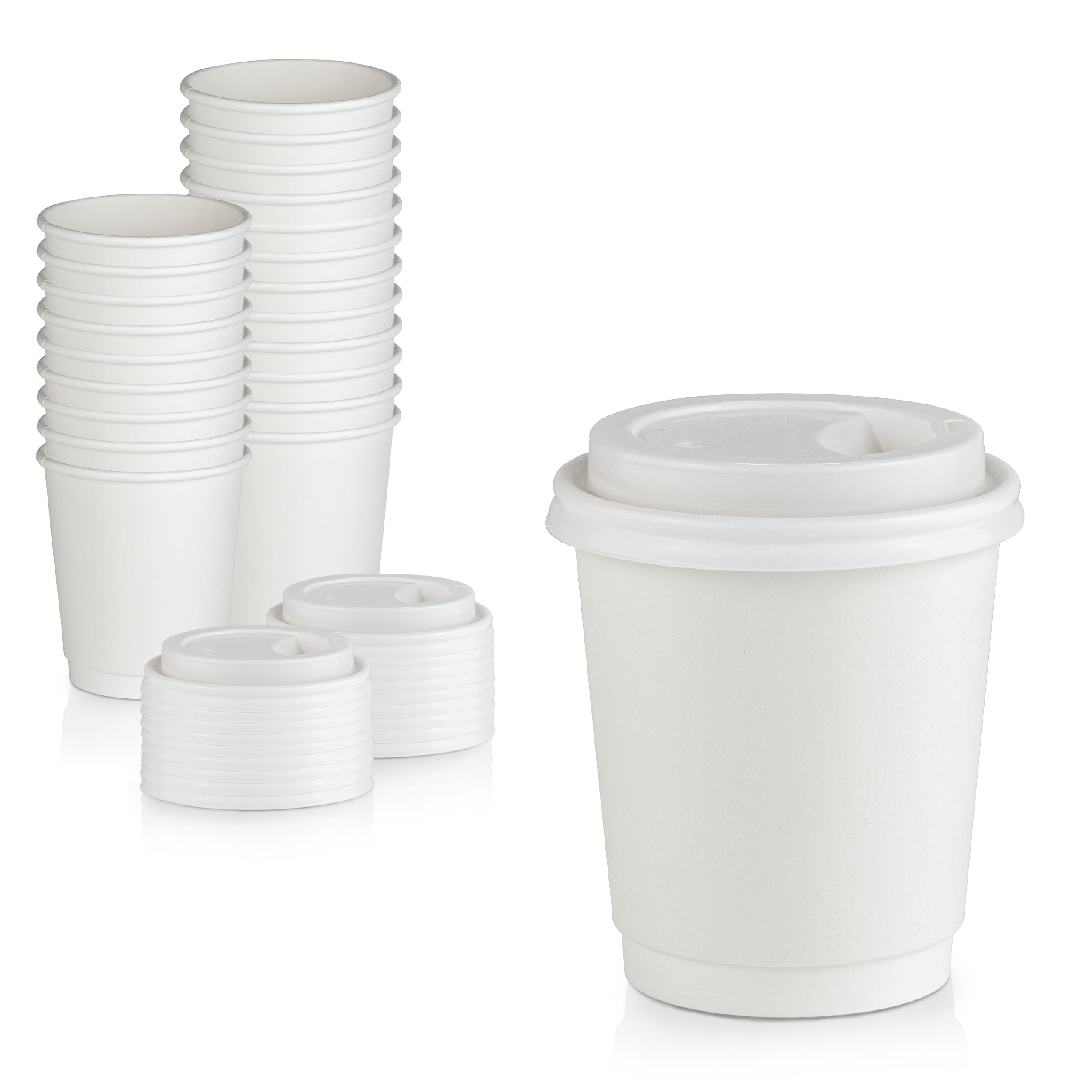 Details about   10 oz Cups 500 Pack  Iced Coffee Go Cups and Dome Lids 