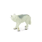 Safari Ltd. White Wolf Figurine - Lifelike 3.6 Model Figure - Educational Toy for Boys, Girls, and Kids Ages 3+
