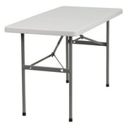24''W x 48''L Granite Plastic Folding Table