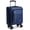 Blue, variant on Lekebobor 17 inch Softside Underseat Luggage, Airline Approved Personal Item Suitcase with Removable Spinner Wheels for Business Travel, Black