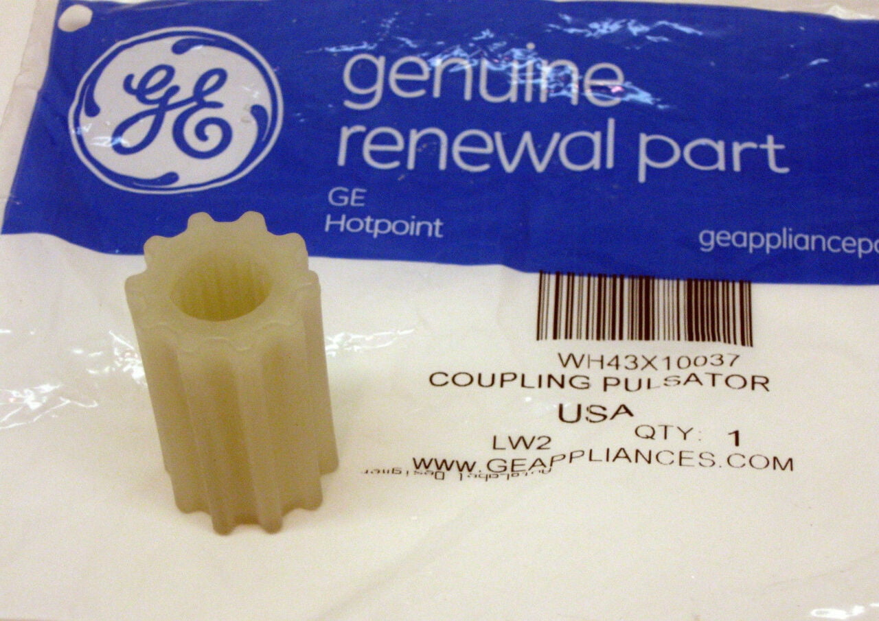 GE WH43X10037 WH43X10037 GE Plastic Agitator Coupling Coupler Pulsator