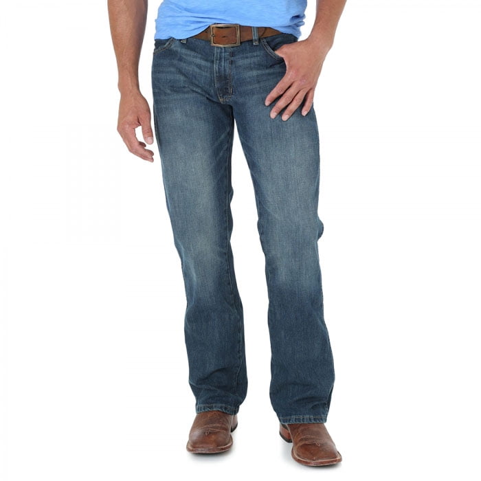 wrangler slim bootcut jeans
