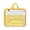 Yellow, variant on Clear Meshes Document Pouches Large Size Zippered Closure Handle for Easy File Access School Organization