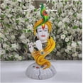 thumbnail image 3 of Large Krishna Statue in Resin Modern Krishna Idol Hindu God Statue Krishna with Basuri God of Love Krishna Sculpture Lord Krishna Figurine Indian Handcrafted Decor Mandir Decor - AtoZ India Cart, 3 of 5
