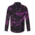 thumbnail image 4 of Lilgiuy Shirts for Men Casual Buttons Beach Non-positioning Print Turn Down Short Sleeve Shirt Blouse Gifts for Your Family or Friends, 4 of 5
