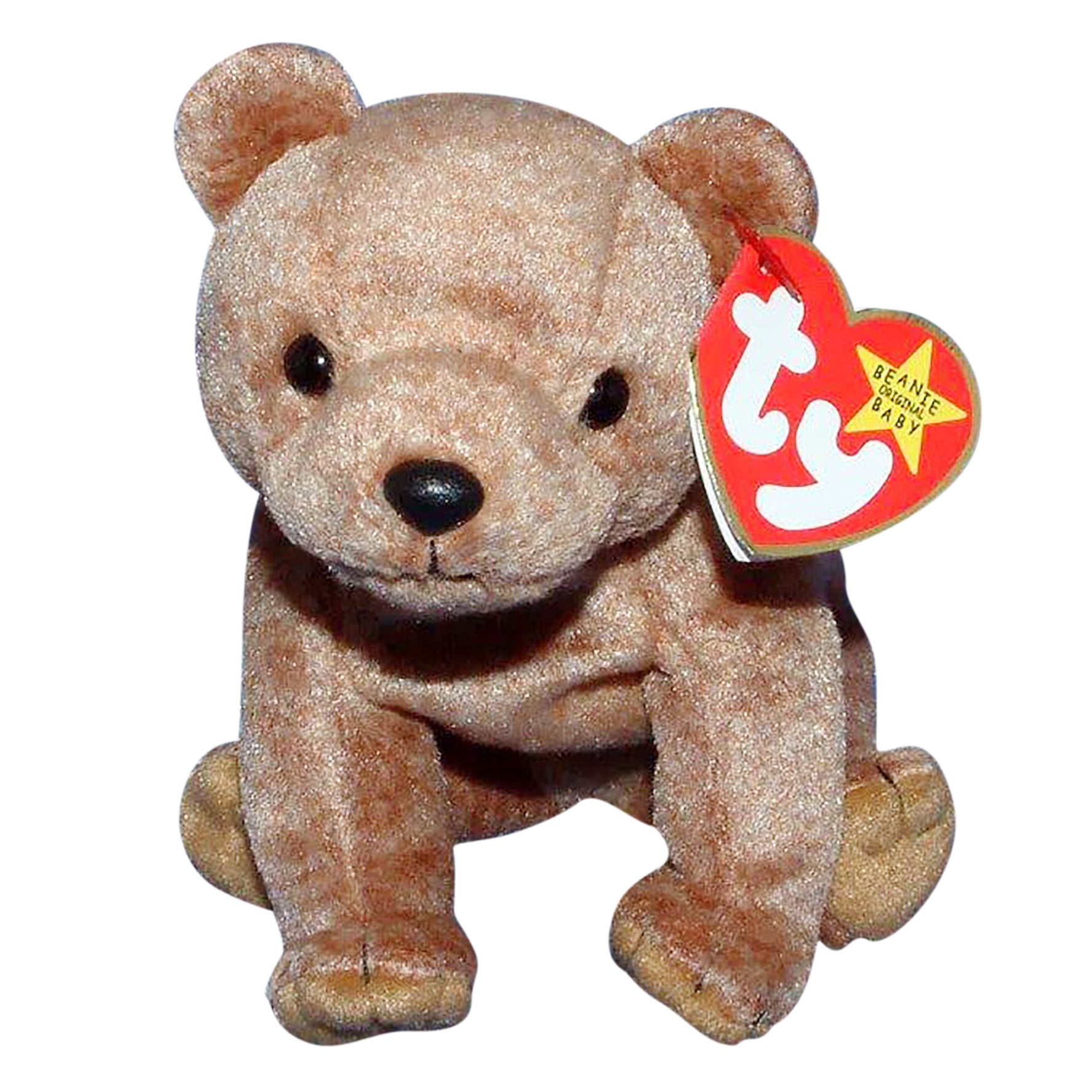 Ty Beanie Baby Pecan the Bear Stuffed Animal MWMT