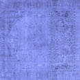 thumbnail image 1 of Ahgly Company Indoor Square Persian Blue Traditional Area Rugs, 5' Square, 1 of 4